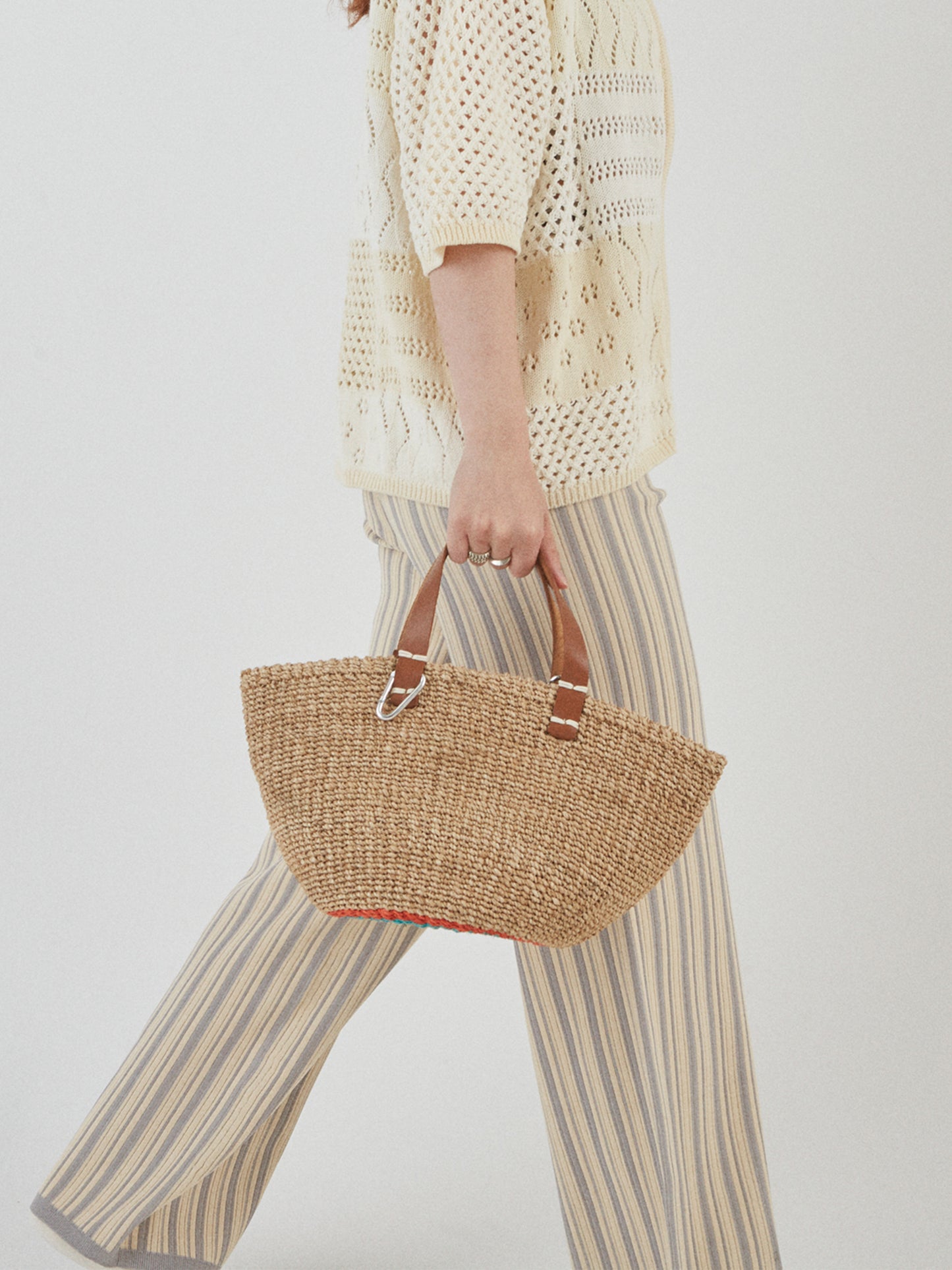 NOMADS TOTE × HAVE FUN AM-BG0202 Natural
