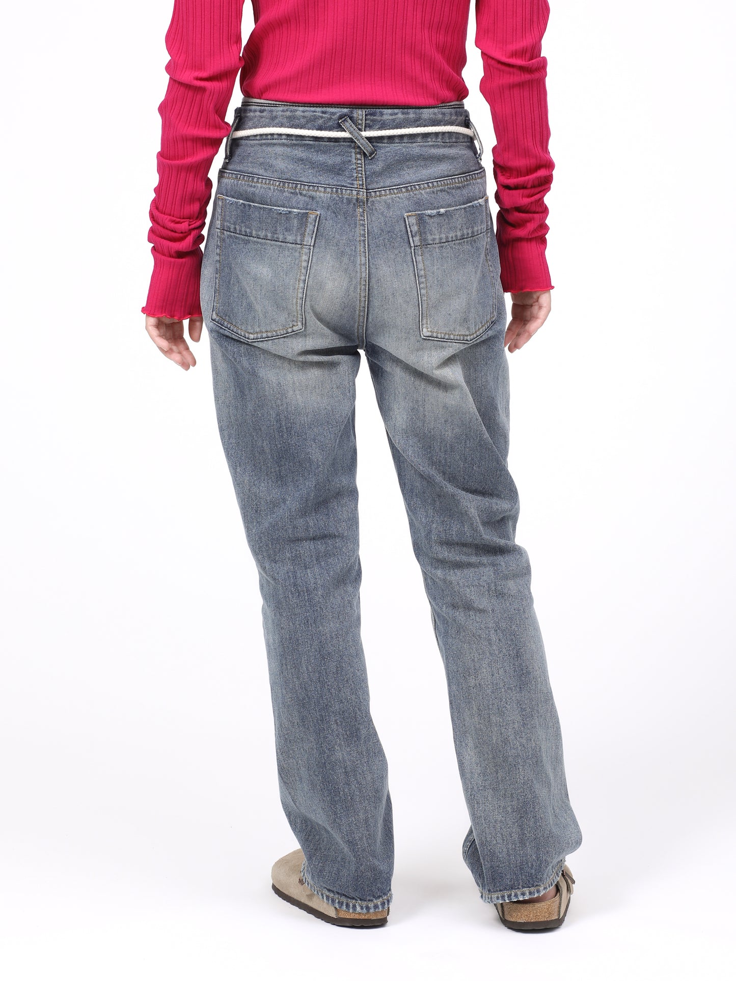 GRATEFUL 5P PANTS 12.5oz COTTON DENIM AGED AM-P0403