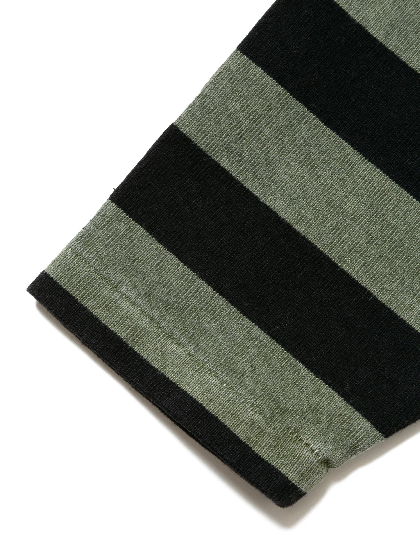 BAGGY BOAT L/S TEE COTTON BORDER JERSEY AM-C0103 Olive