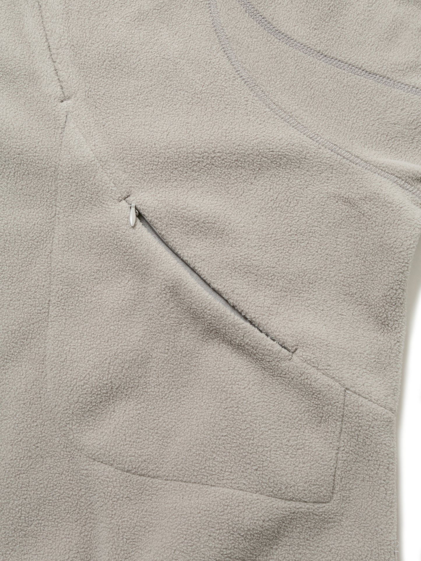 CAMPER H/Z PULLOVER POLY MICRO FLEECE AM-C0109 Gray