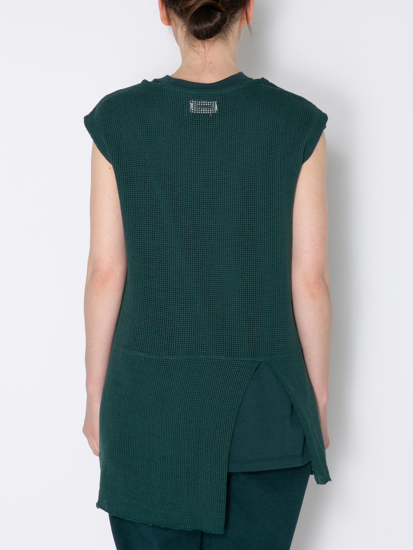 GRATEFUL N/S TEE COTTON MESH AM-C0009 Forest