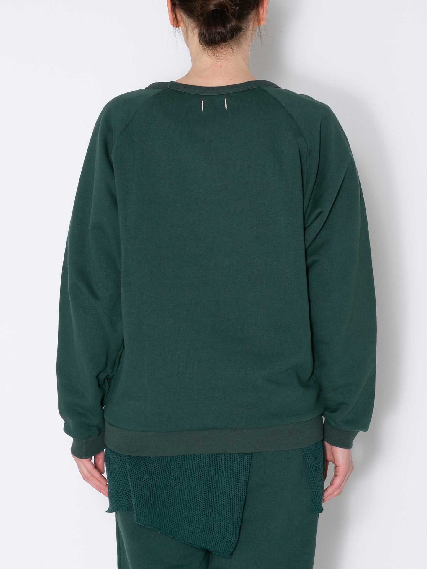 P.E. TOP COTTON SWEAT AM-C0002 Forest