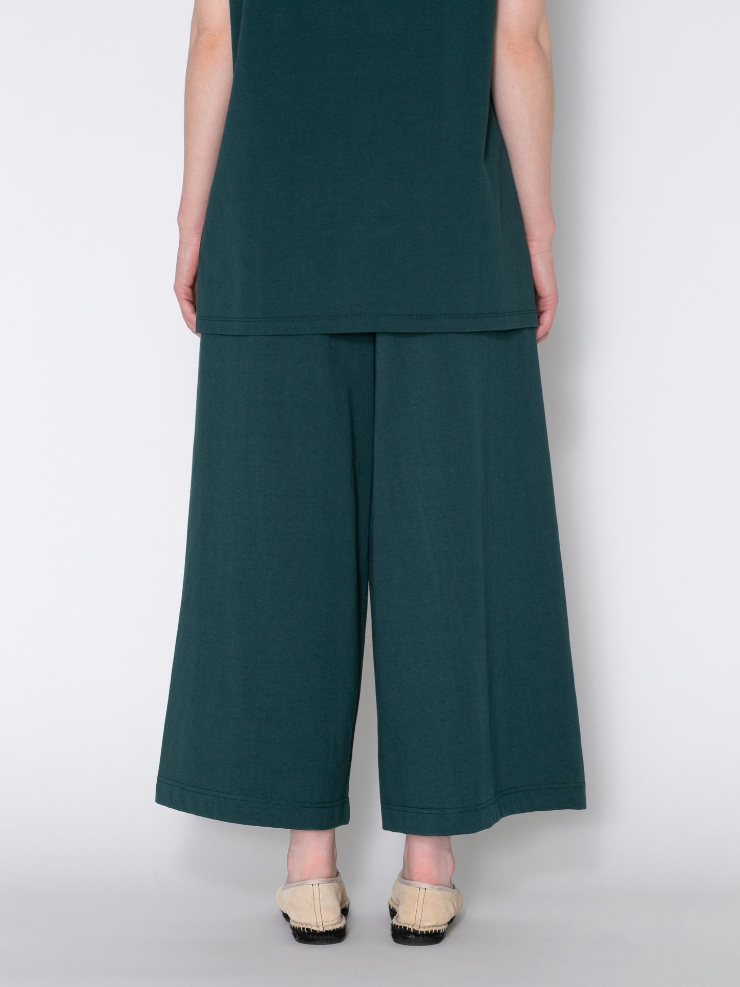 HAKAMA PANTS US COTTON JERSEY AM-P0007 Forest