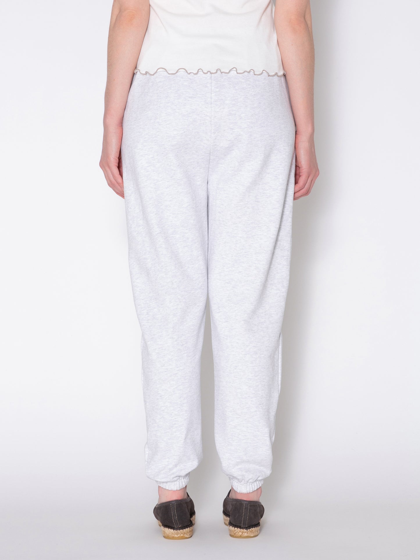 P.E. PANTS COTTON SWEAT AM-P0005 O.White
