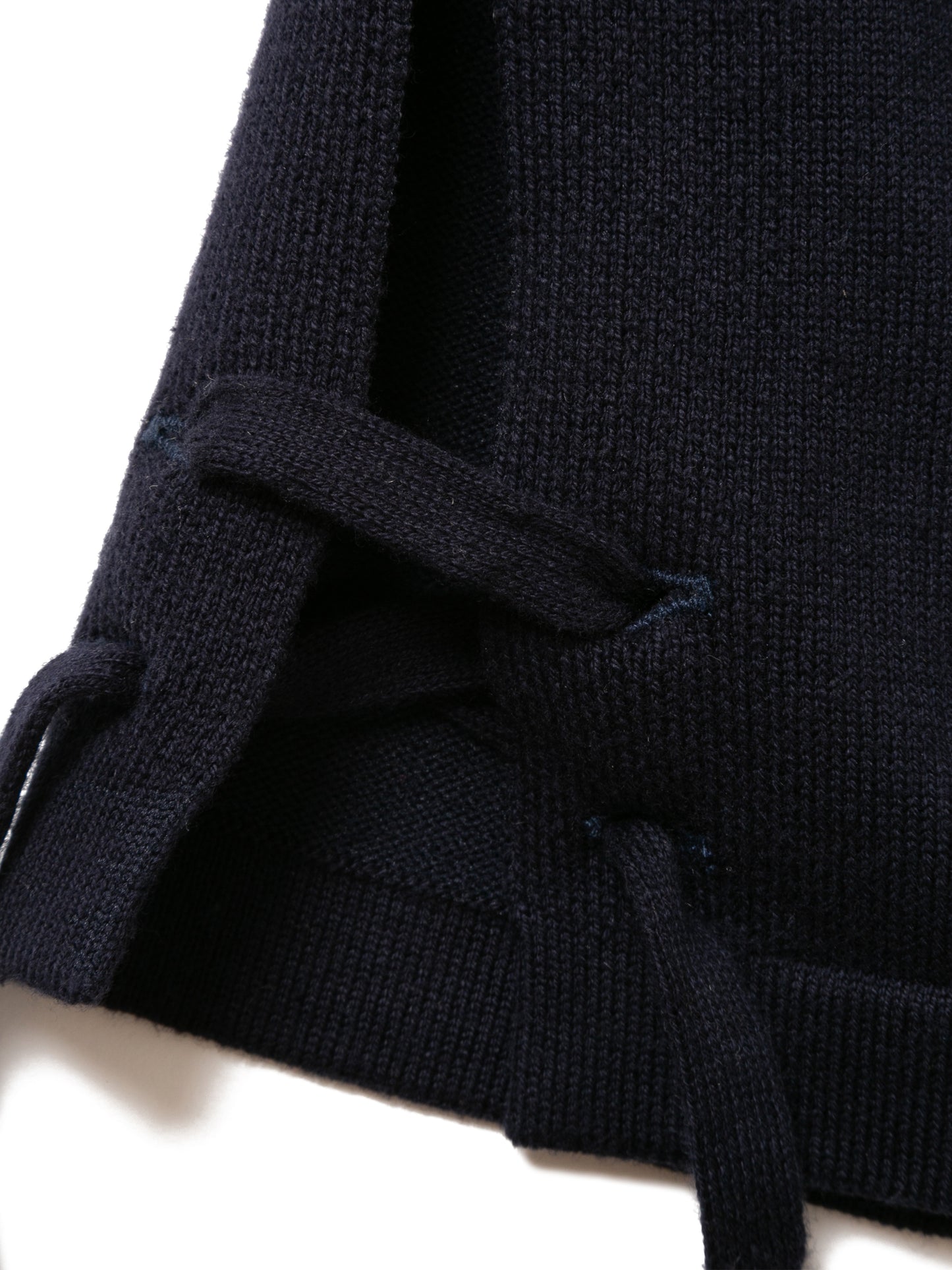 SAILOR SWEATER COMBINATION APRON C/P BORDER KNIT AM-K0003 Navy