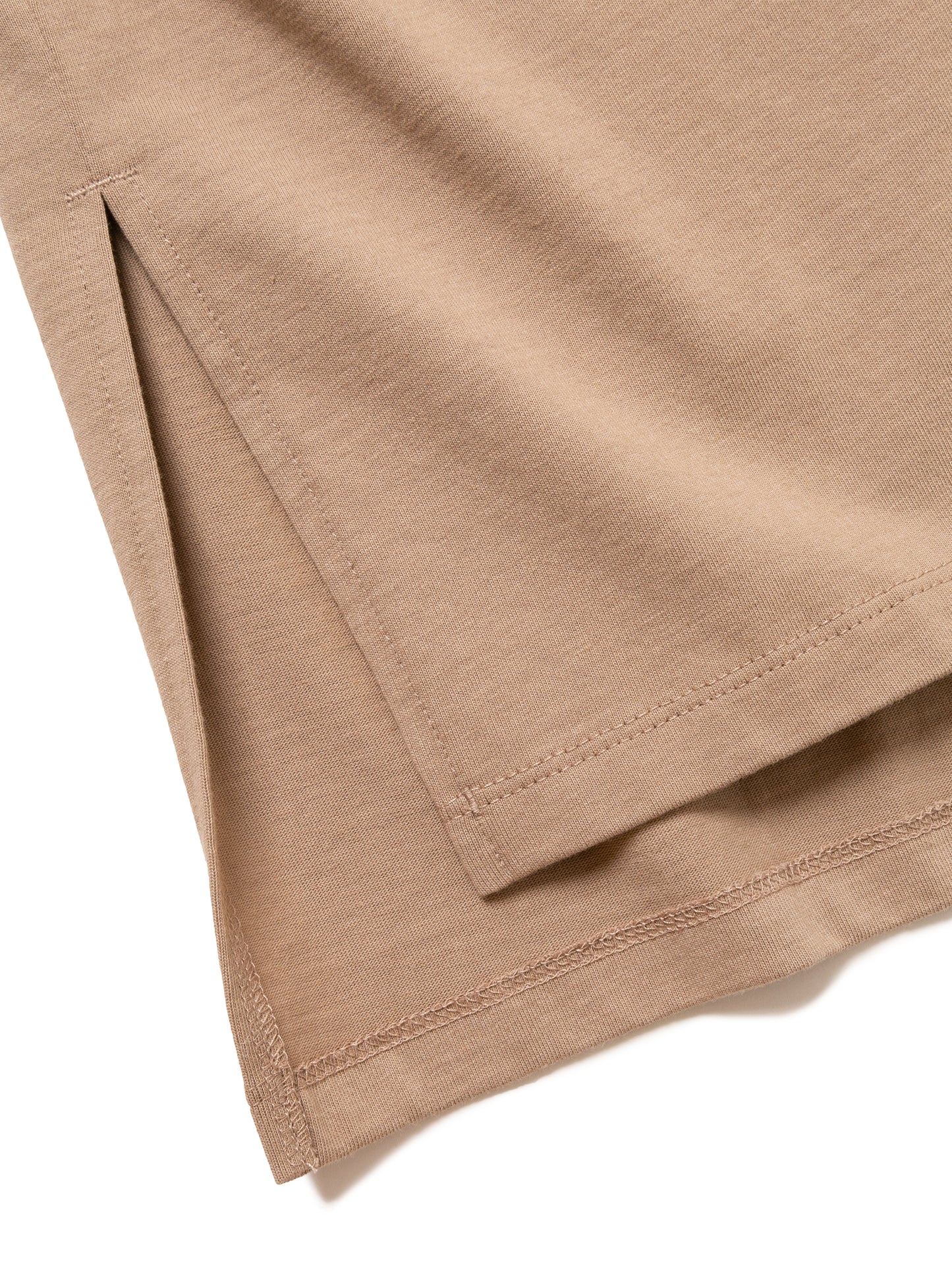BAGGY S/S TEE ORGANIC COTTON JERSEY AM-C0004 Beige
