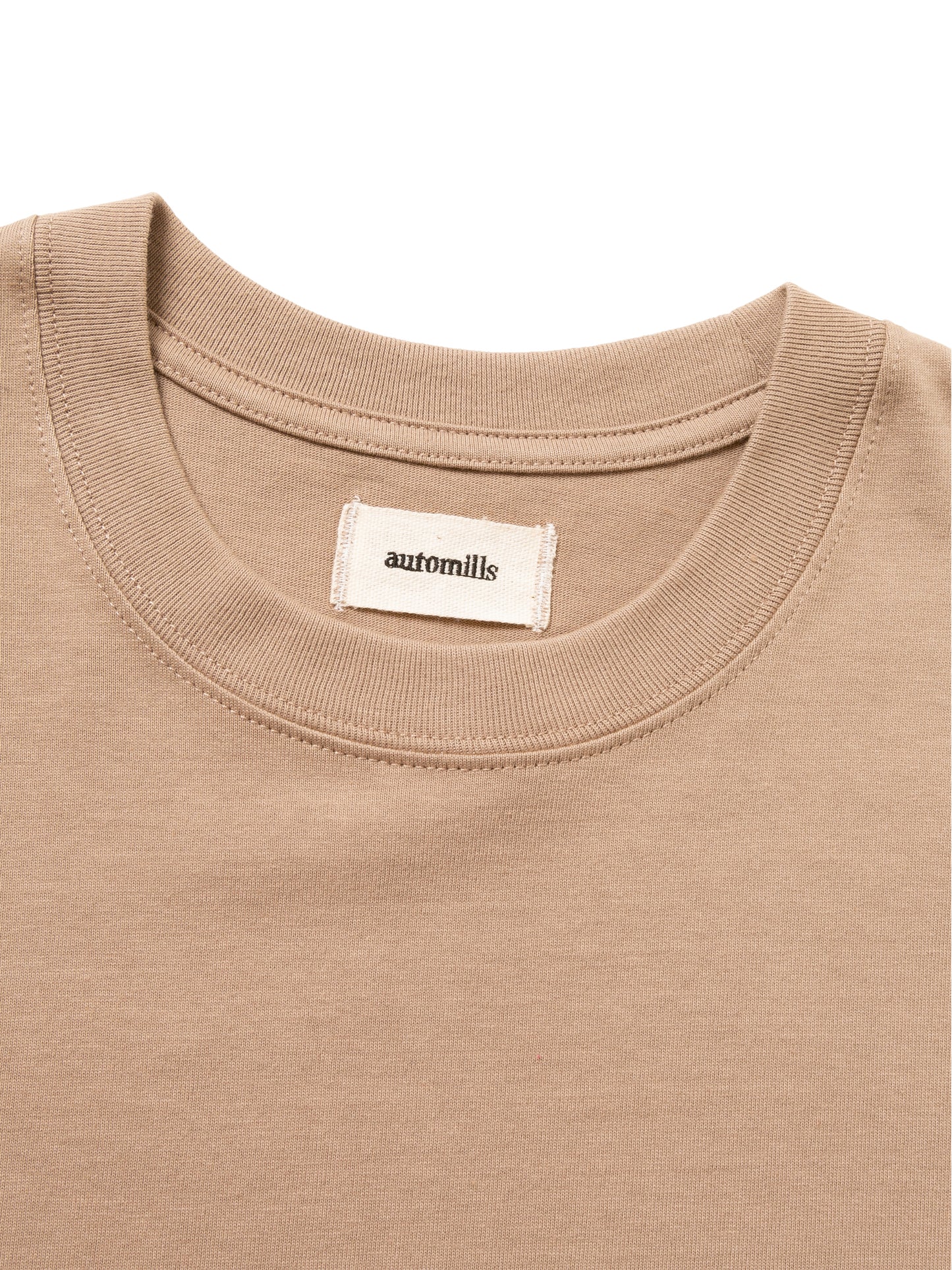 BAGGY S/S TEE ORGANIC COTTON JERSEY AM-C0004 Beige