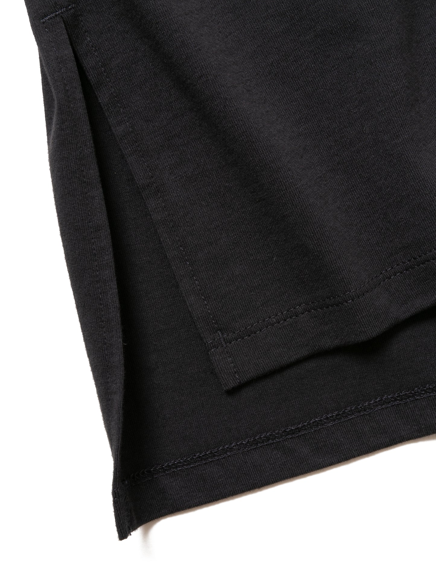 BAGGY N/S TEE ORGANIC COTTON JERSEY AM-C0005 Charcoal