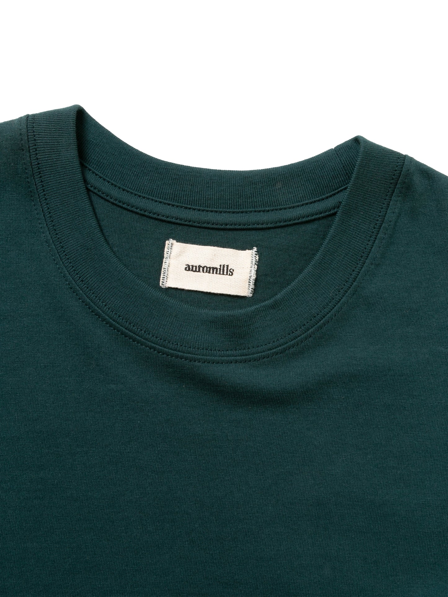 BAGGY N/S TEE ORGANIC COTTON JERSEY AM-C0005 Forest