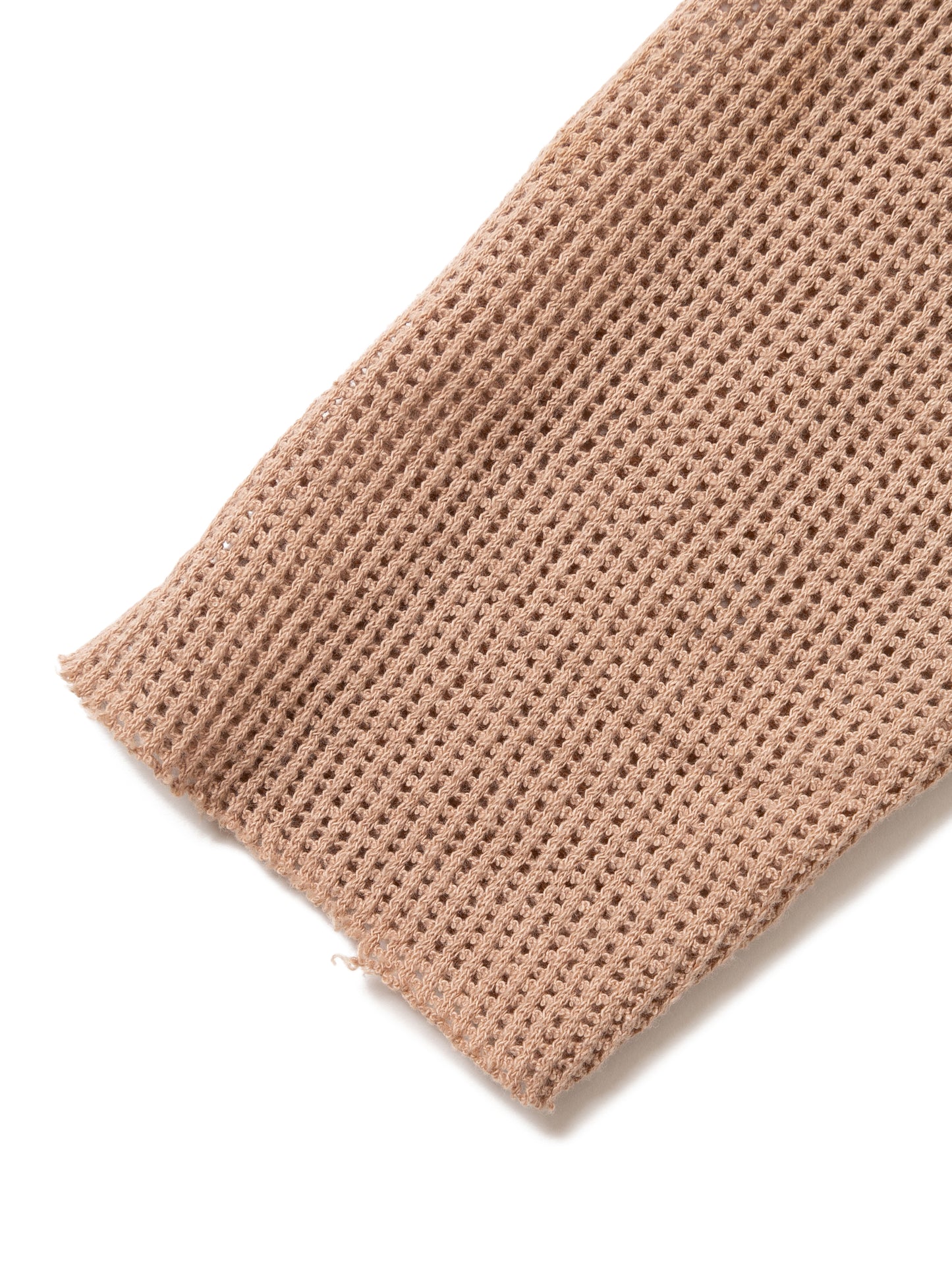 GRATEFUL L/S TEE COTTON MESH AM-C0008 Beige