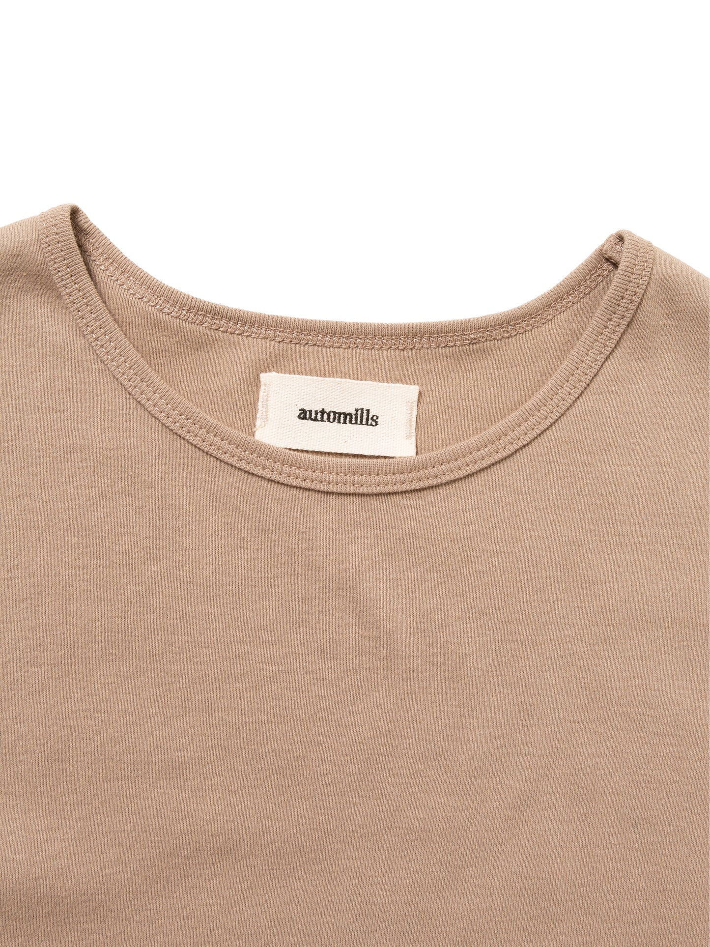 LOVER S/S TEE ORGANIC COTTON STRETCH JERSEY AM-C0011 Beige