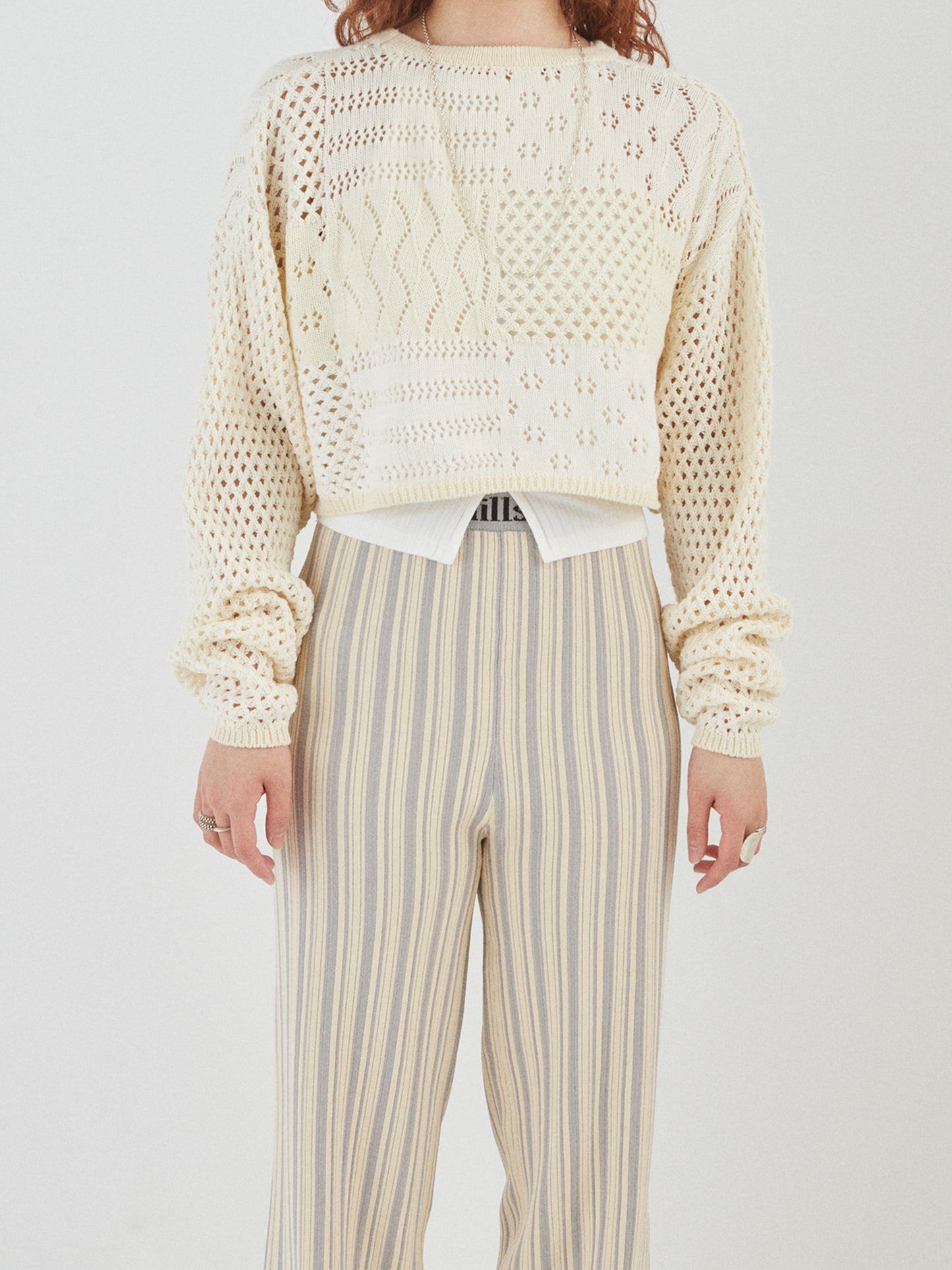 LOVER CARDIGAN COTTON YARN AM-K0202 Natural