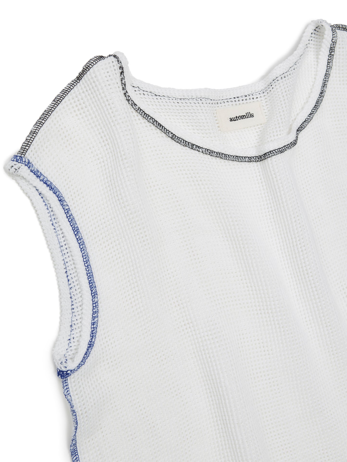 NOMADS N/S TEE LONG COTTON MESH AM-C0214 White