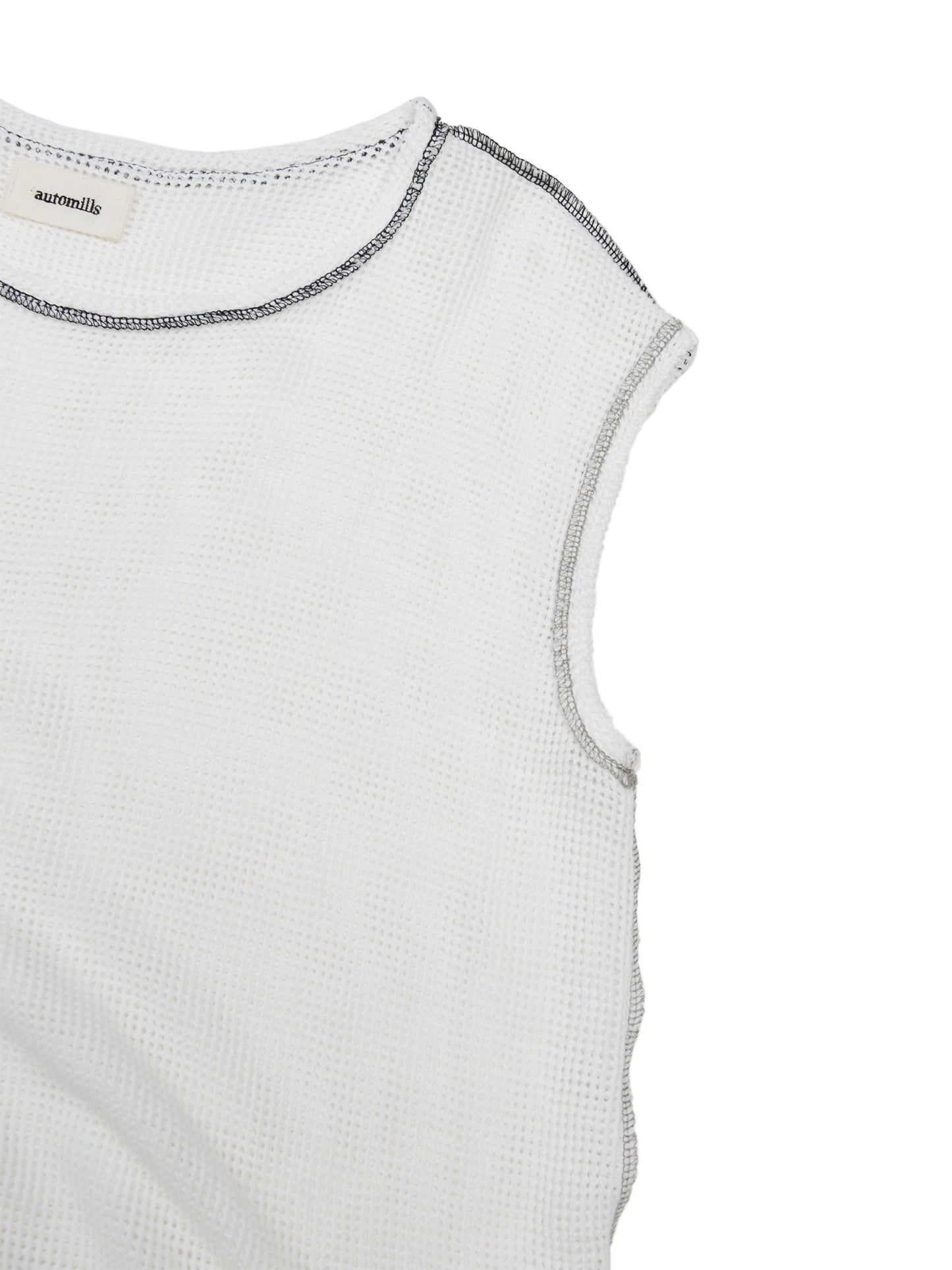 NOMADS N/S TEE LONG COTTON MESH AM-C0214 White