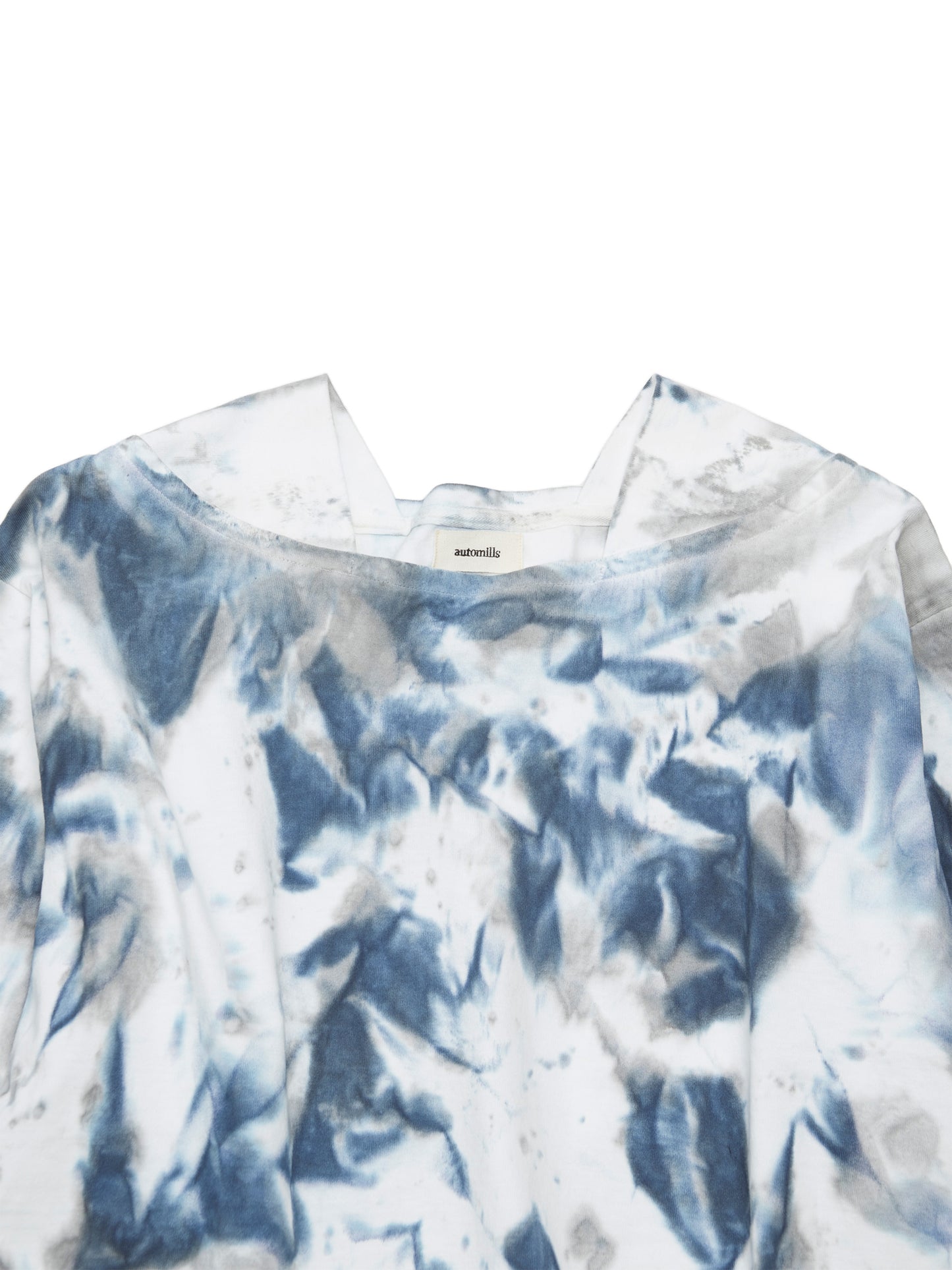 BAGGY BOAT L/S TEE COTTON JERSEY w/ TIE DYE AM-C0209 Blue