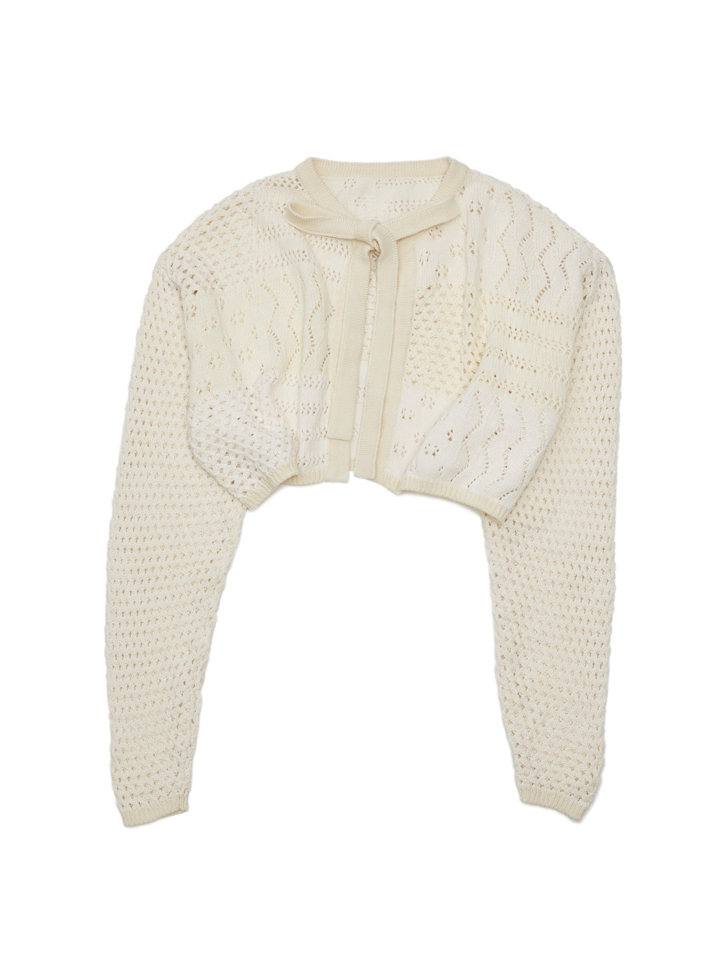 LOVER CARDIGAN COTTON YARN AM-K0202 Natural