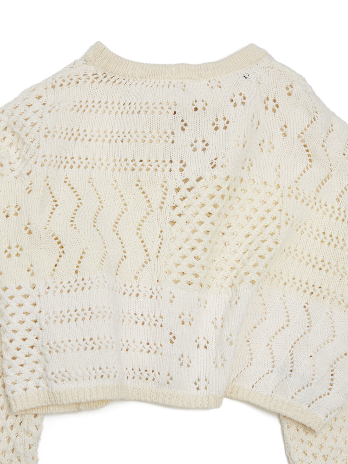 LOVER CARDIGAN COTTON YARN AM-K0202 Natural