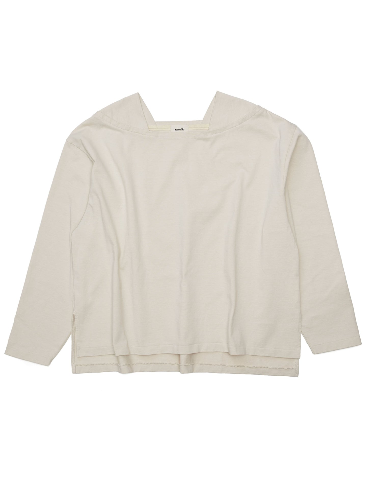 BAGGY BOAT L/S TEE COTTON JERSEY AM-C0205 Natural