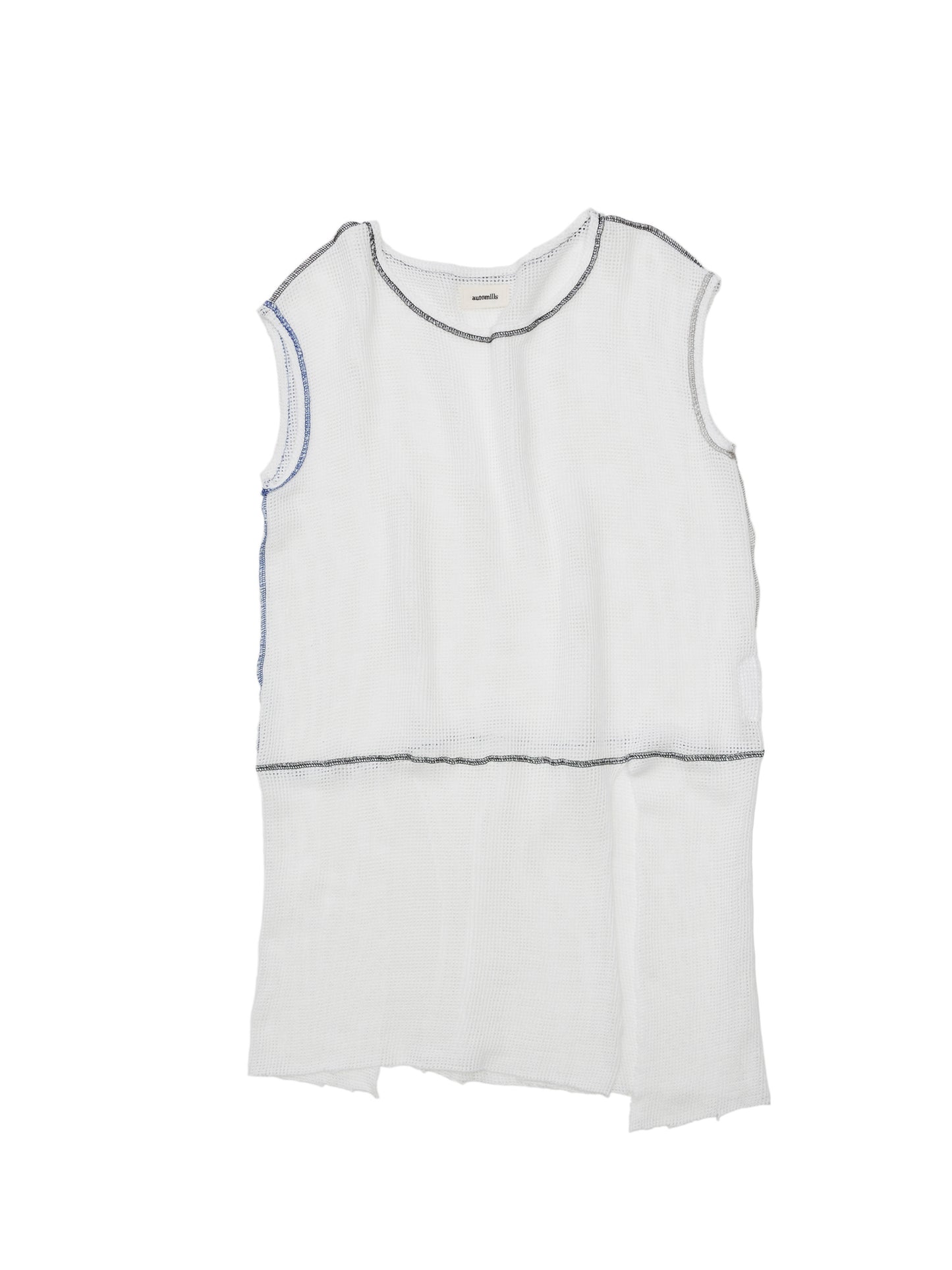 NOMADS N/S TEE LONG COTTON MESH AM-C0214 White