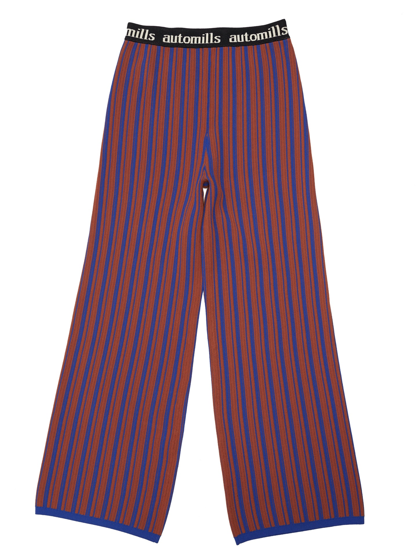 PHAT STRIPE PANTS RAYON MIX YARN AM-K0204 Brw/Blu