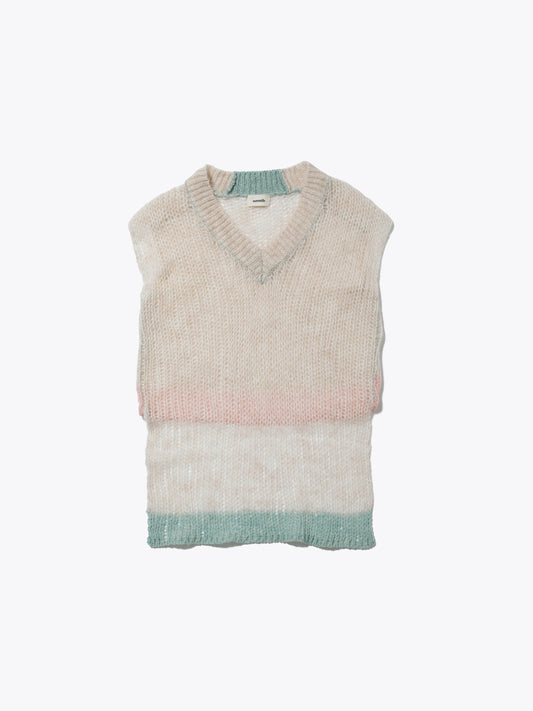 NOMADS TOPS N/S MOHAIR MIX YARN AM-K0302 Off white