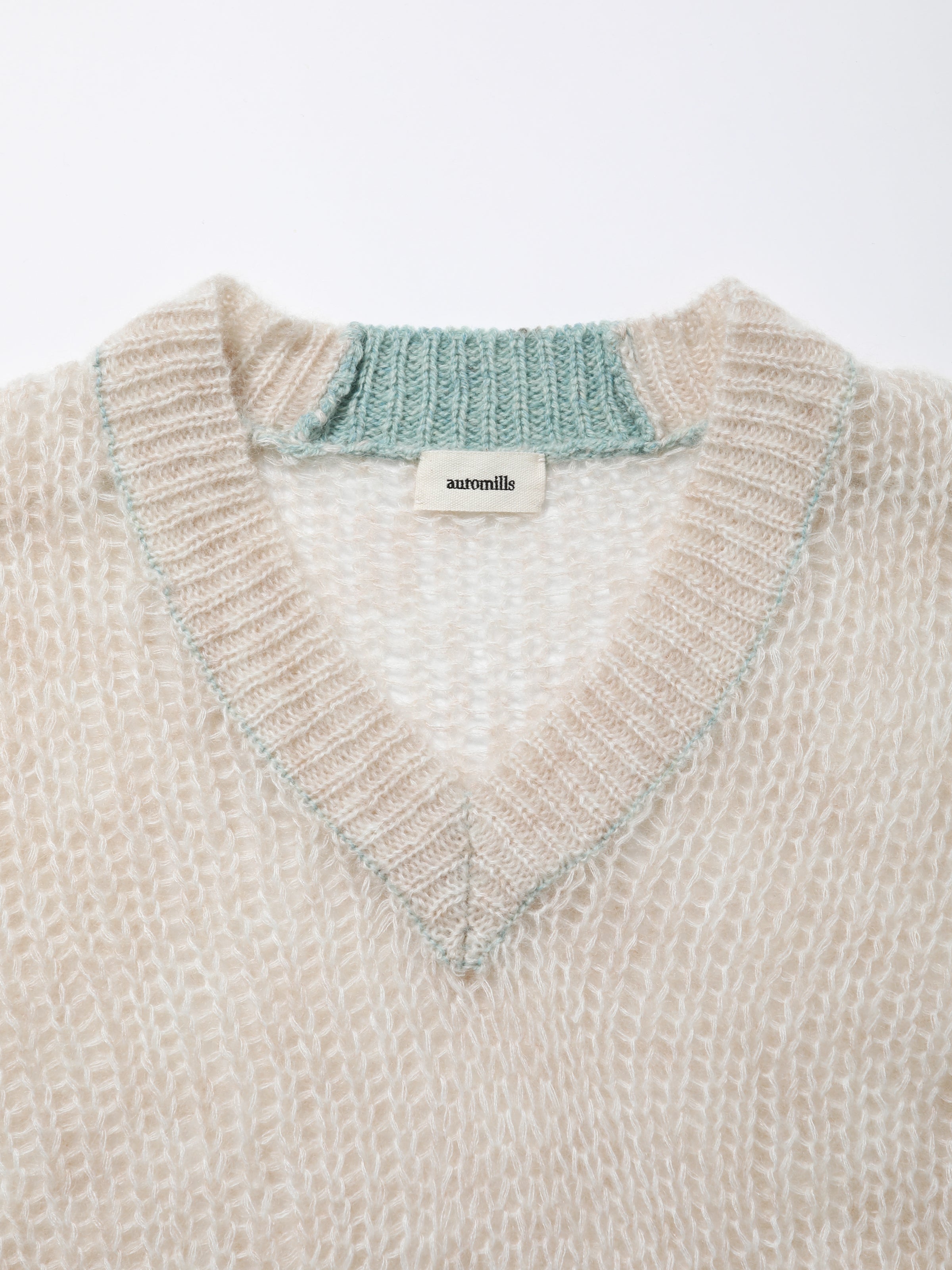 NOMADS TOPS N/S MOHAIR MIX YARN AM-K0302 Off white