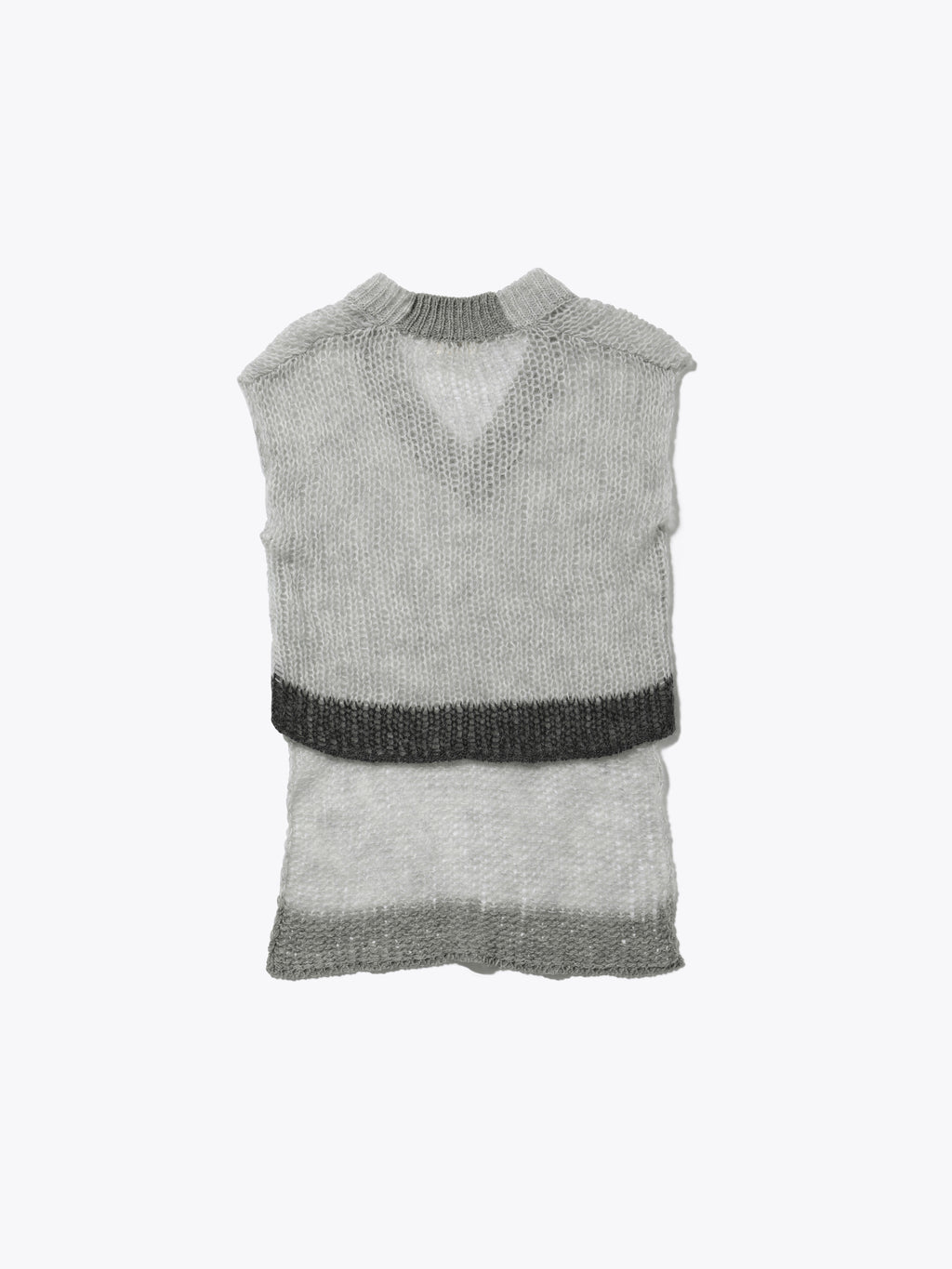 NOMADS TOPS N/S MOHAIR MIX YARN AM-K0302 Gray