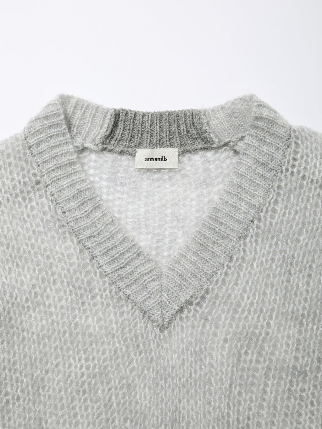 NOMADS TOPS N/S MOHAIR MIX YARN AM-K0302 Gray