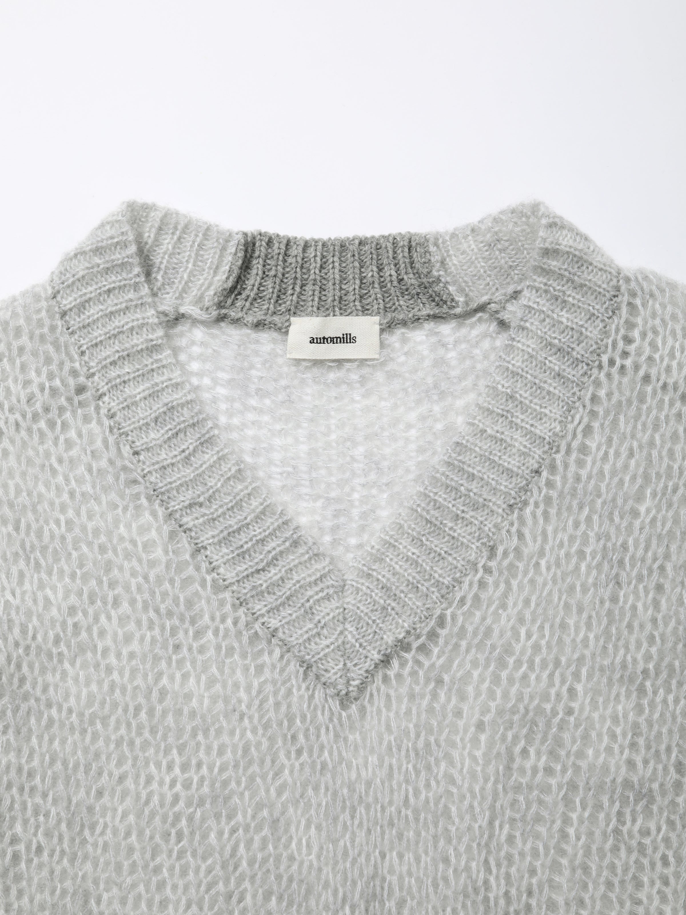 NOMADS TOPS N/S MOHAIR MIX YARN AM-K0302 Gray