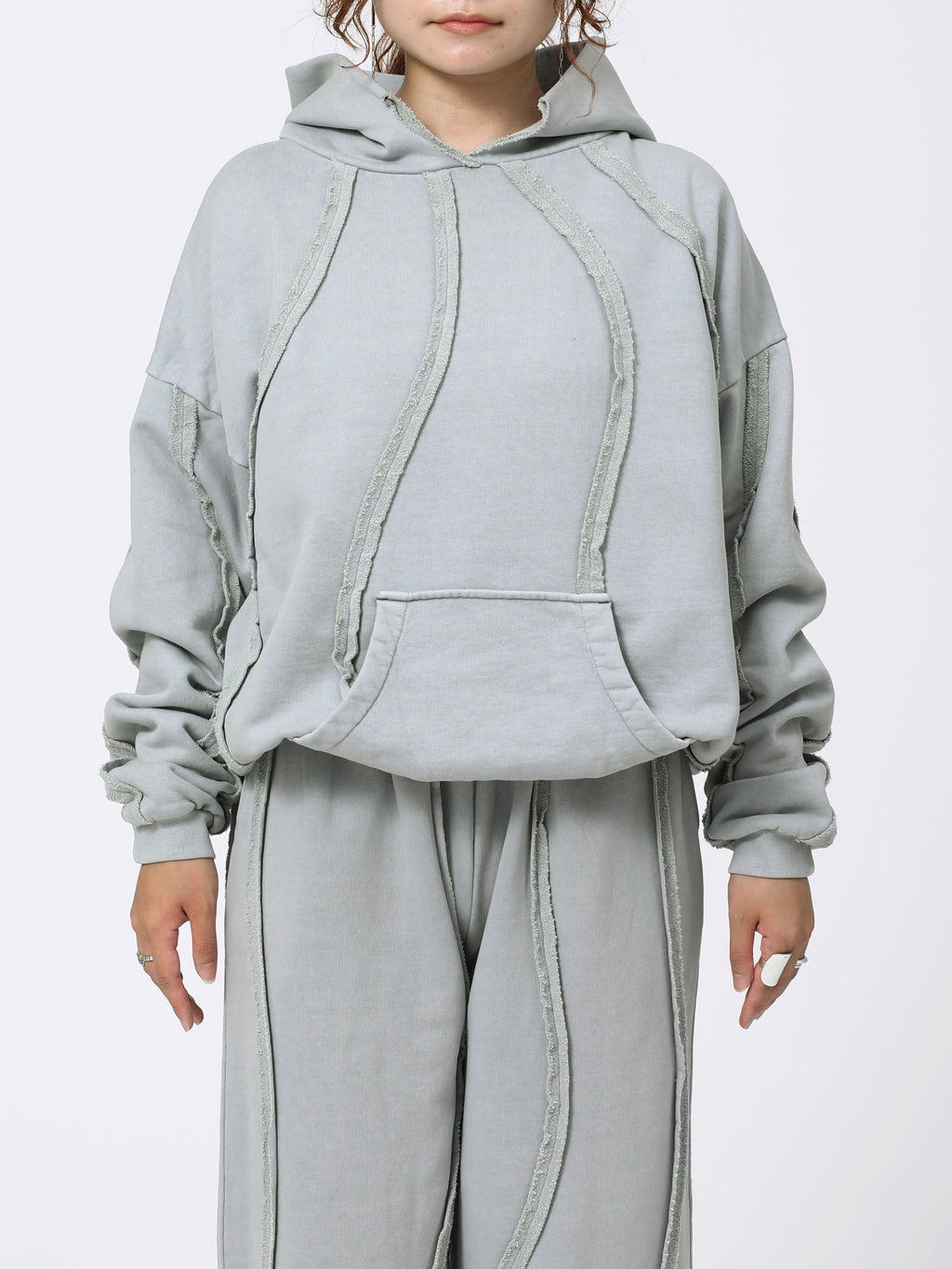 GRATEFUL PARKA COTTON SWEAT AM-C0301 Sax