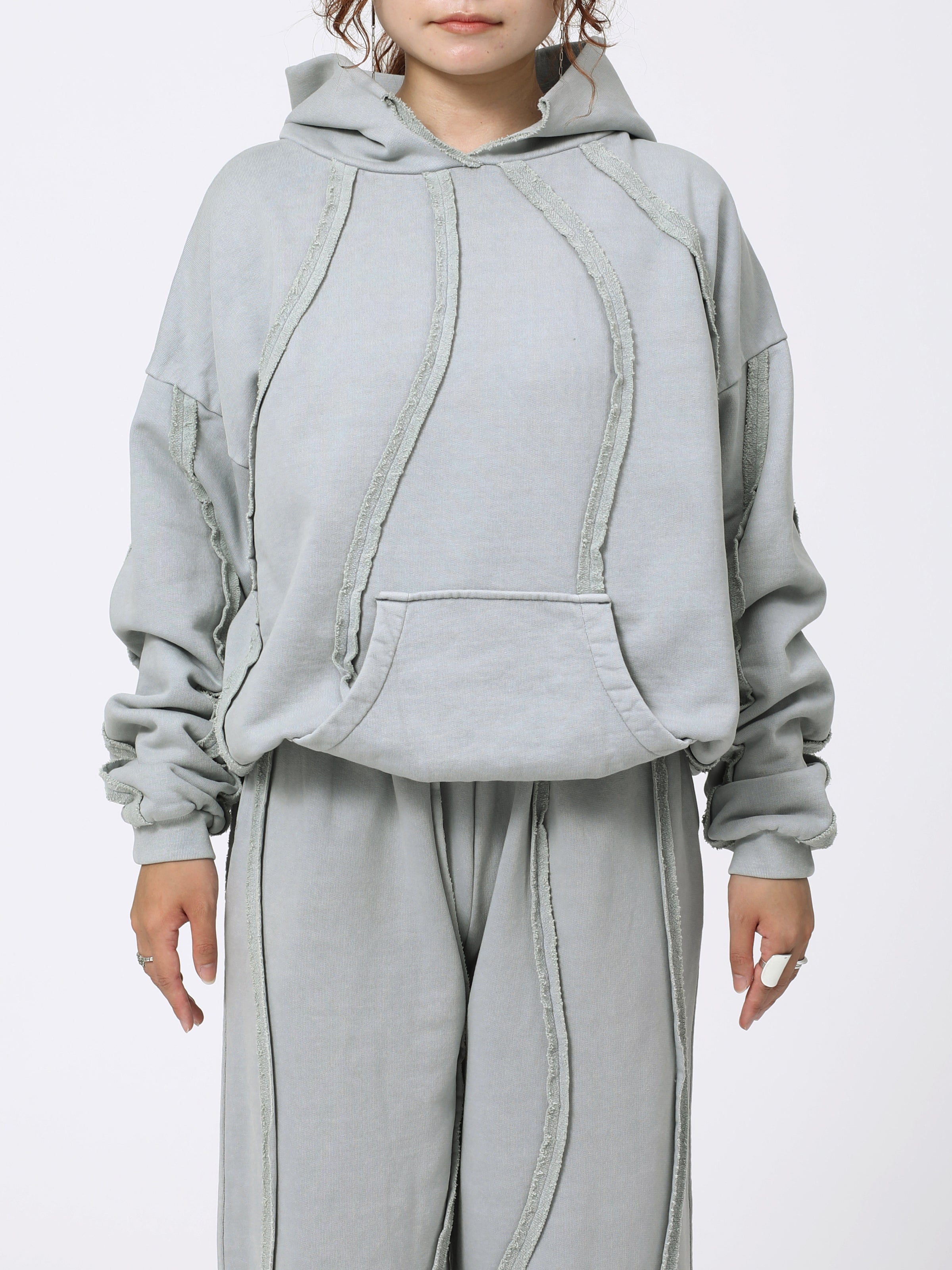 GRATEFUL PARKA COTTON SWEAT AM-C0301 Sax