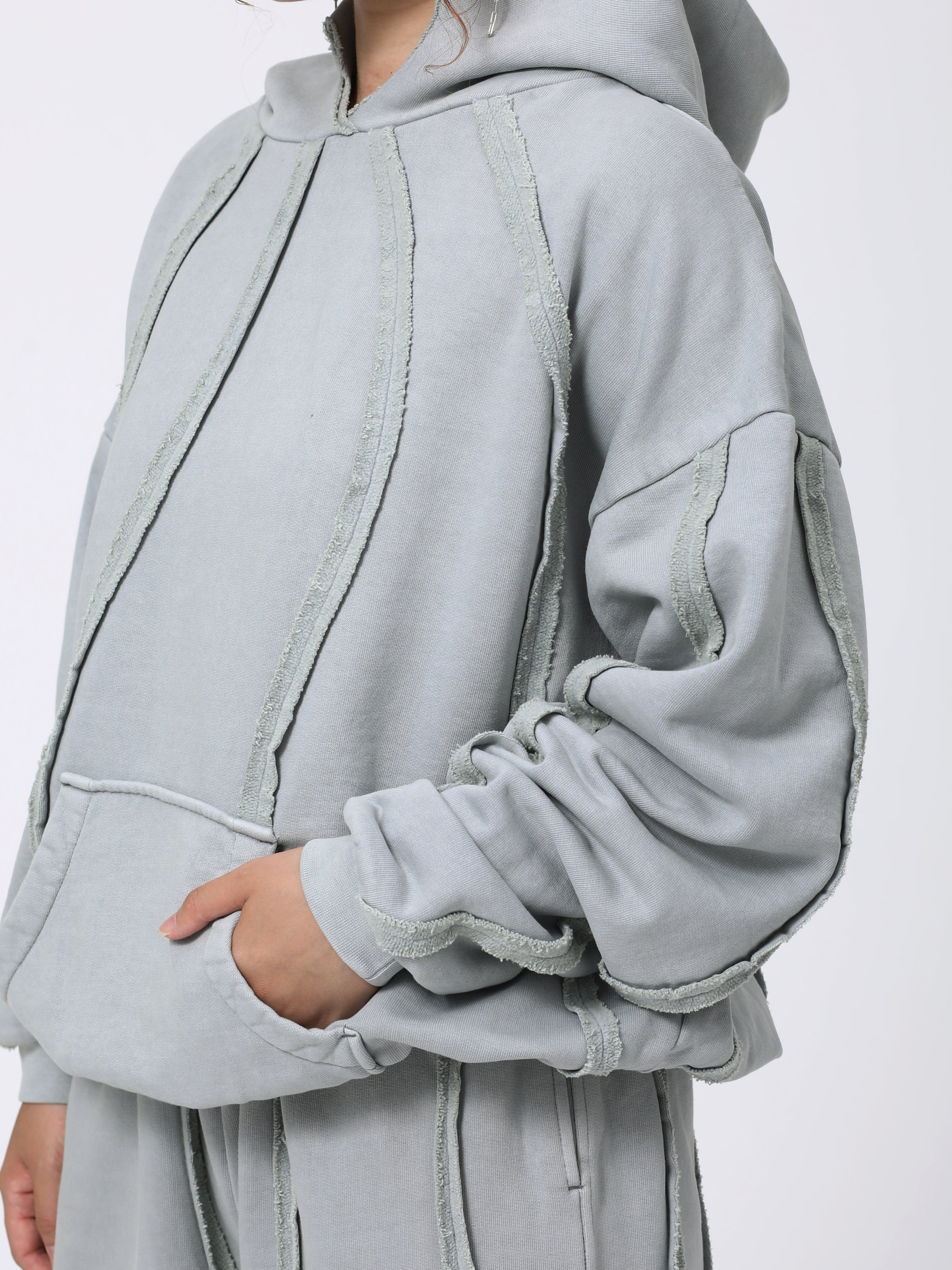 GRATEFUL PARKA COTTON SWEAT AM-C0301 Sax