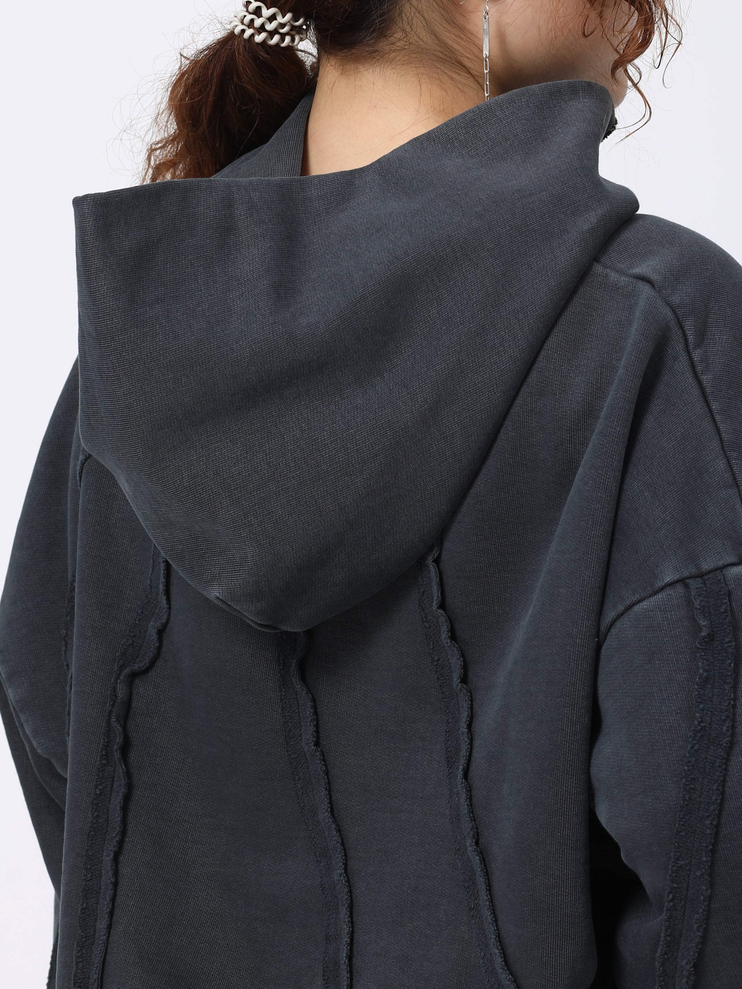 GRATEFUL PARKA COTTON SWEAT AM-C0301 Charcoal