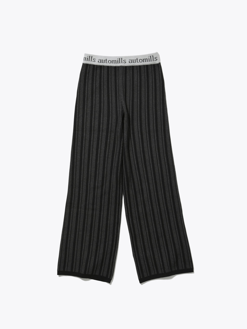 PHAT STRIPE PANTS POLY MIX YARN AM-K0311 Charcoal
