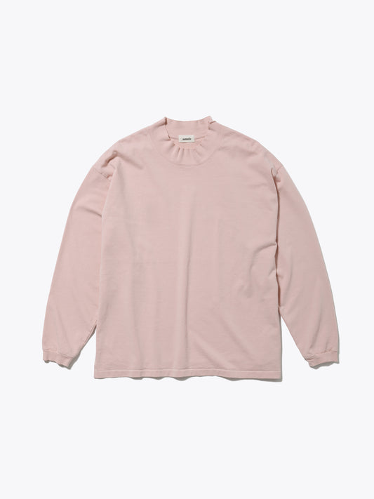 BAGGY L/S TEE COTTON JERSEY AM-C0312 Pink