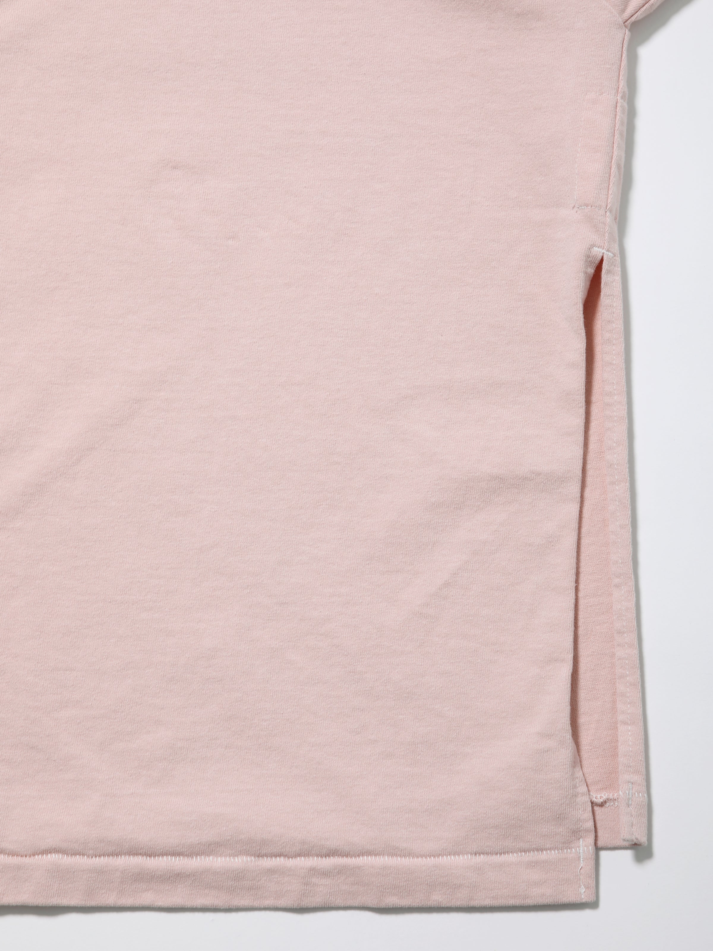 BAGGY L/S TEE COTTON JERSEY AM-C0312 Pink