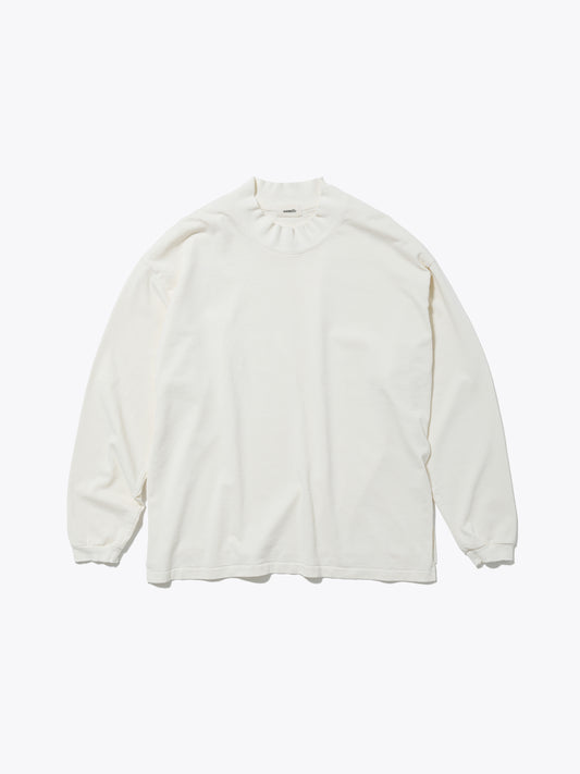 BAGGY L/S TEE COTTON JERSEY AM-C0312 Off white