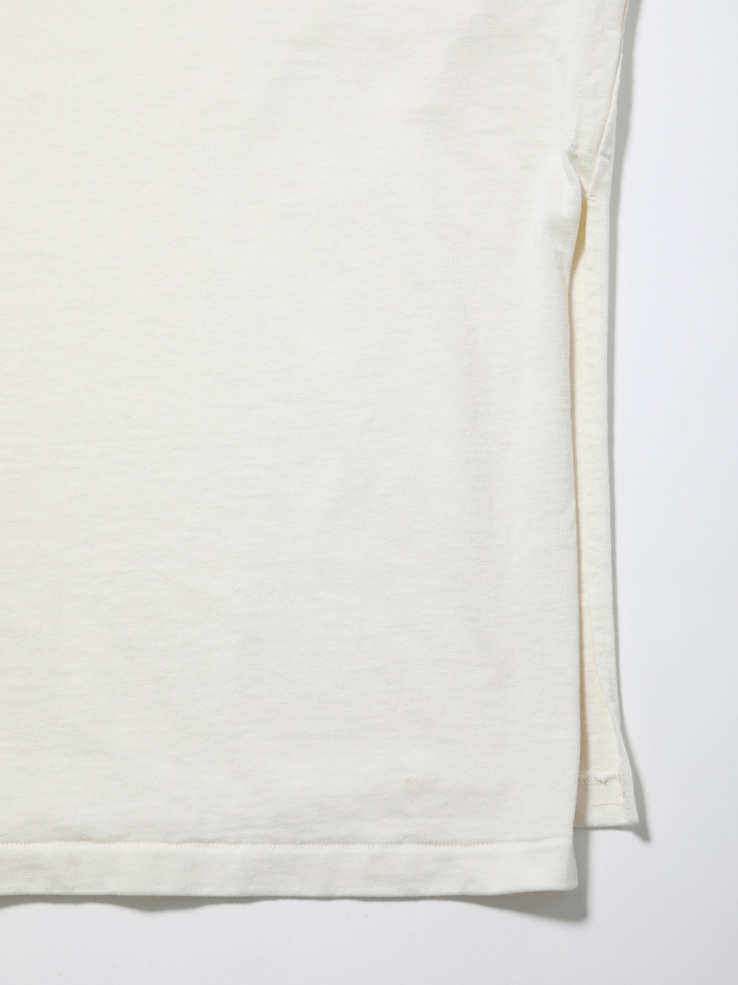 BAGGY L/S TEE COTTON JERSEY AM-C0312 Off white