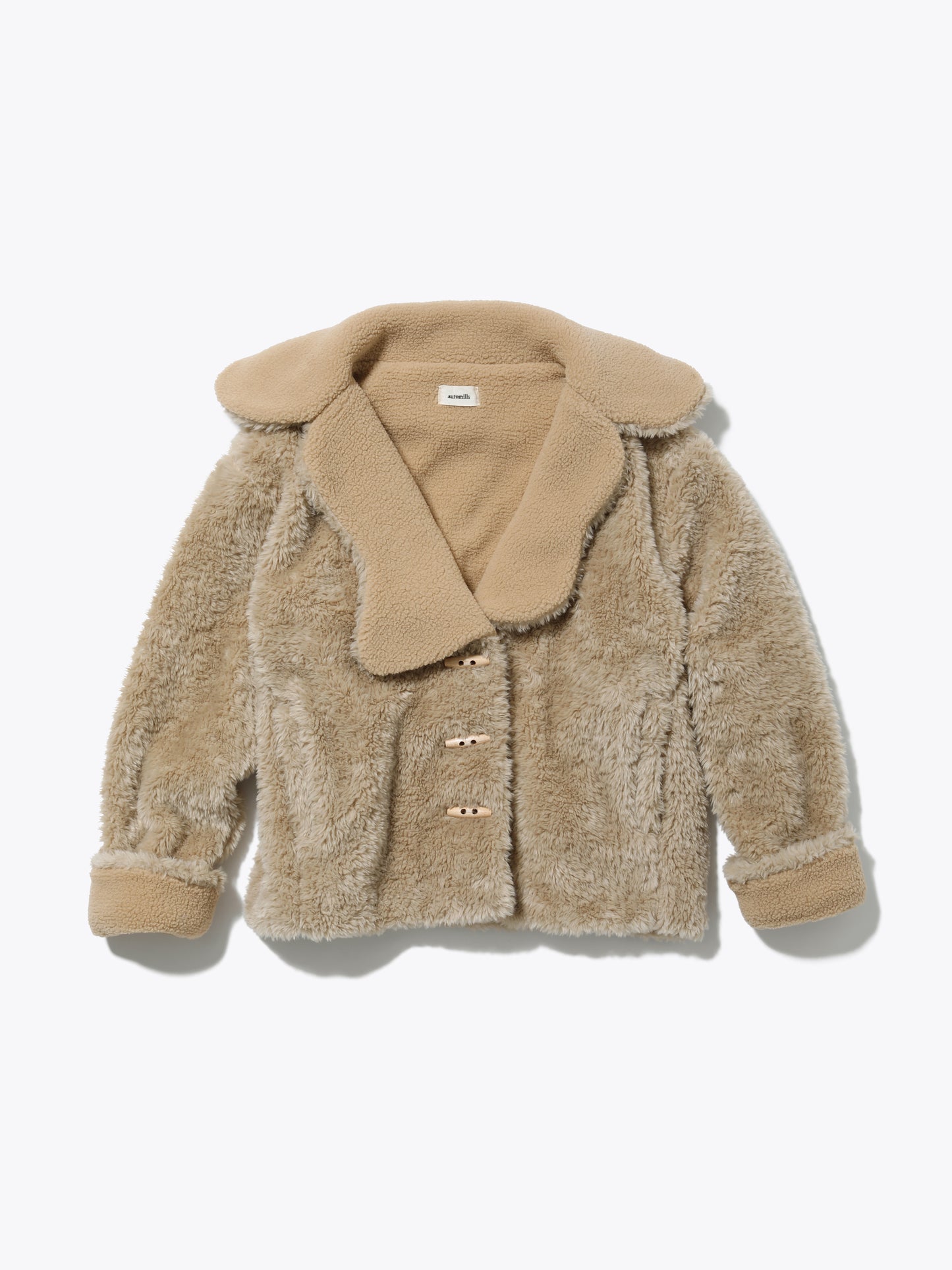 NOMADS JACKET POLY BOA FLEECE AM-C0313 Beige