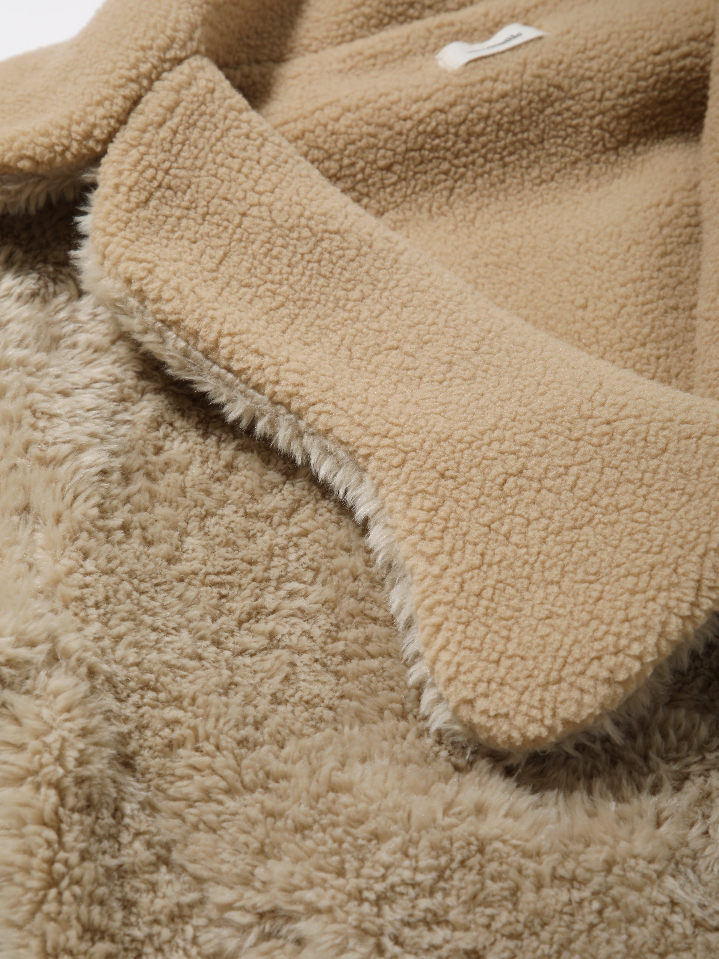 NOMADS JACKET POLY BOA FLEECE AM-C0313 Beige