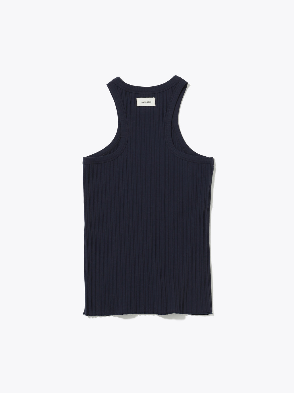 LOVER TANK TOP RIB STRETCH JERSEY BICOLOR AM-C0413