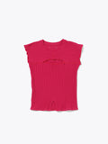 LOVER TOP S/S RIB STRETCH JERSEY AM-C0410
