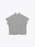 BAGGY S/S TEE COTTON BORDER JERSEY AM-C0406