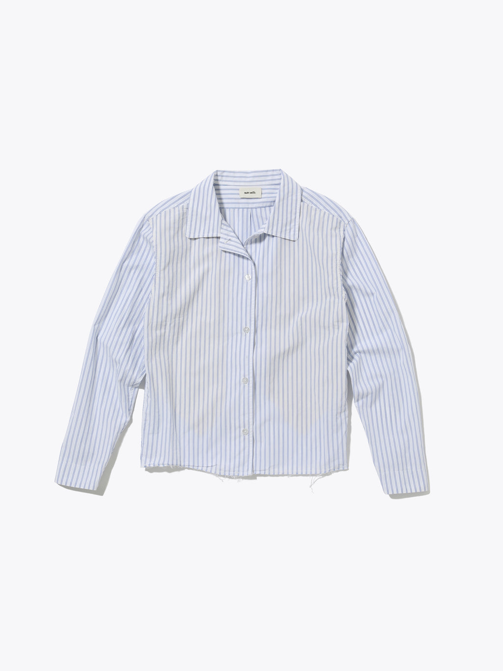 MELLOW SHIRTS COTTON BROAD w/KNITCLOTH  AM-S0401