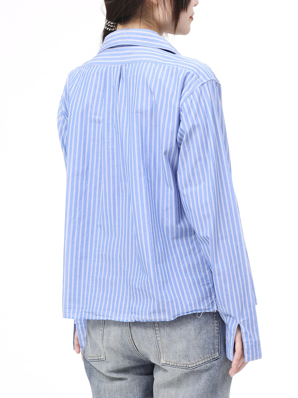 MELLOW SHIRTS COTTON BROAD w/KNITCLOTH  AM-S0401
