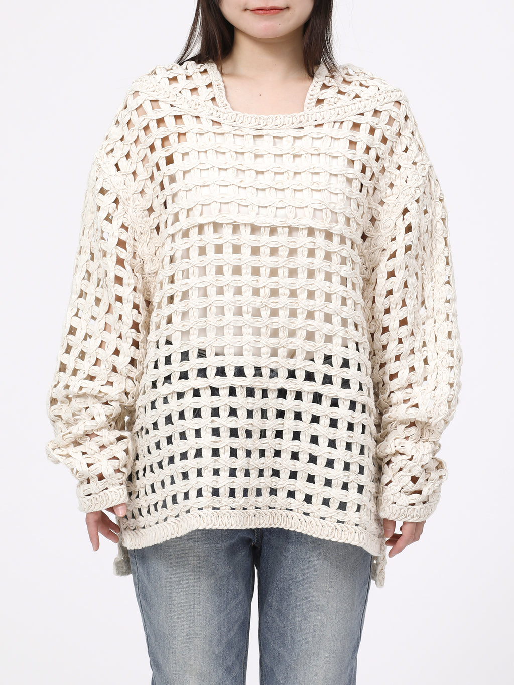 BAGGY BOAT L/S TEE COTTON BRAID AM-K0407