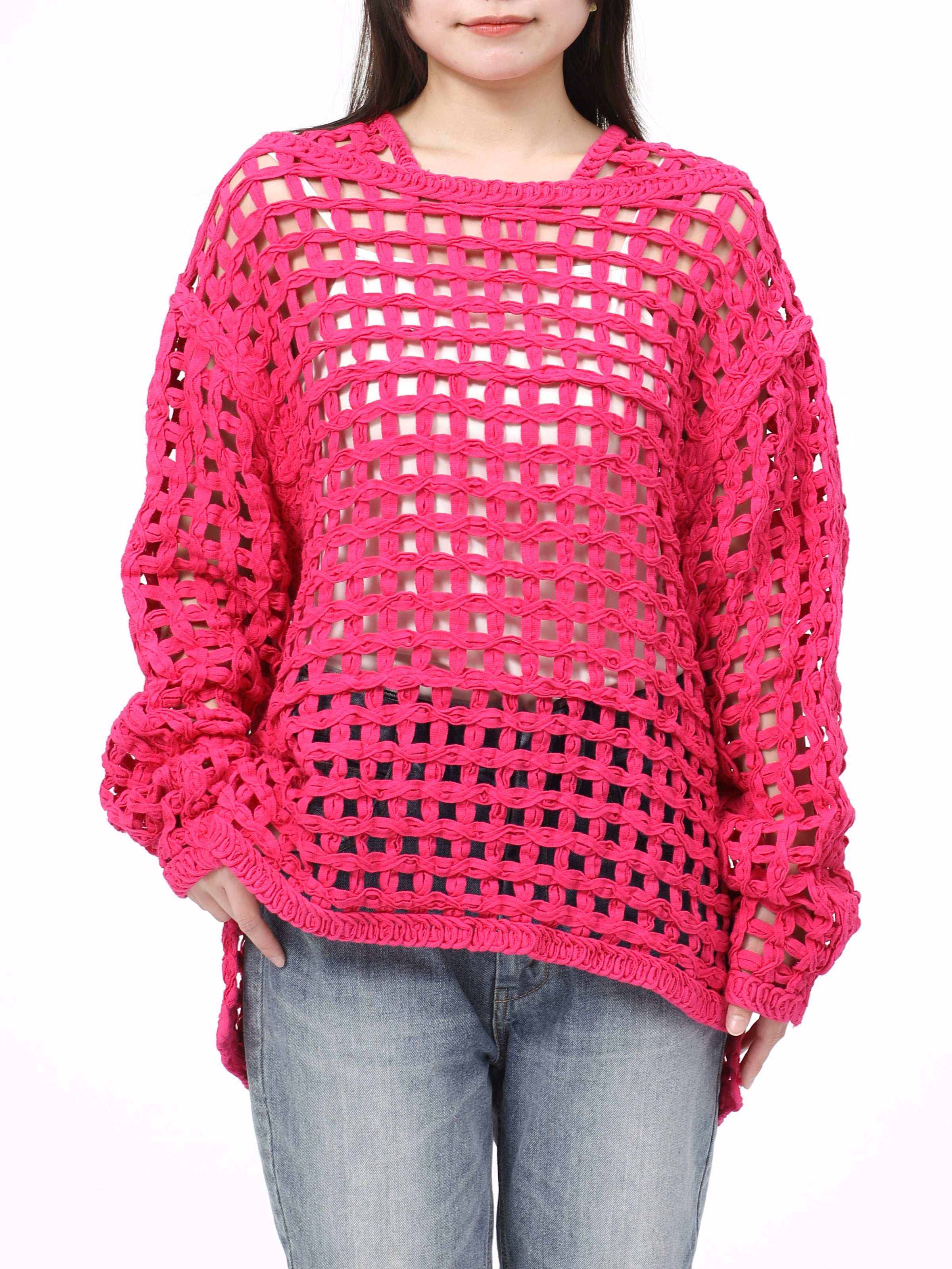 BAGGY BOAT L/S TEE COTTON BRAID AM-K0407