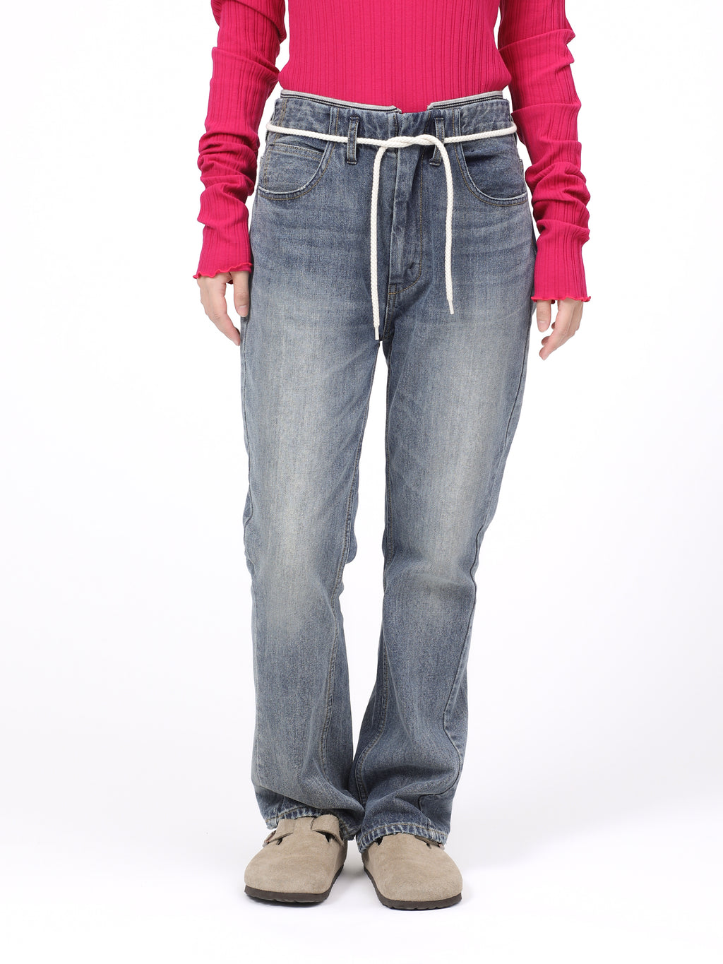 GRATEFUL 5P PANTS 12.5oz COTTON DENIM AGED AM-P0403