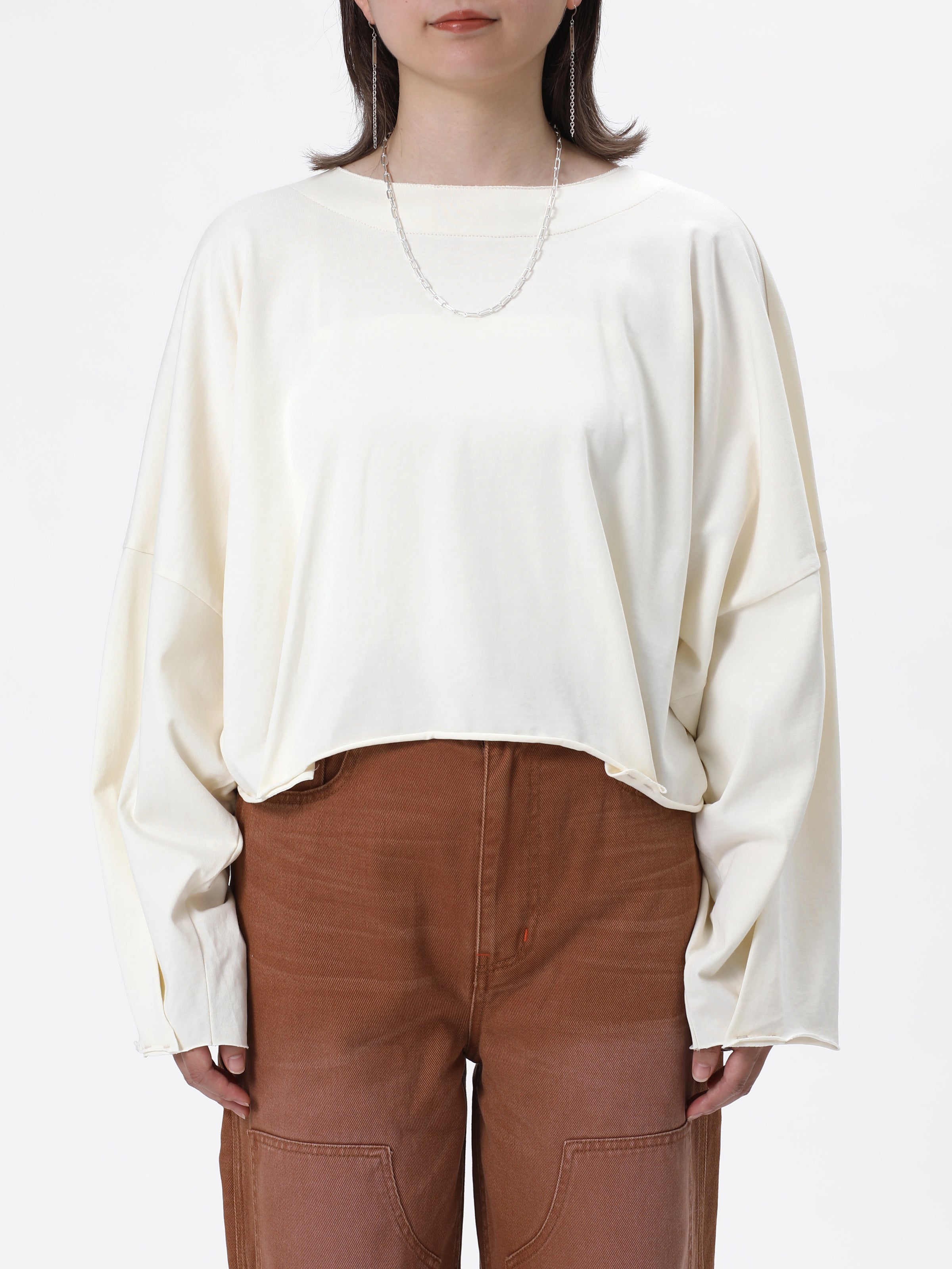 BAGGY BOAT L/S TEE COTTON JERSEY AM-C0503