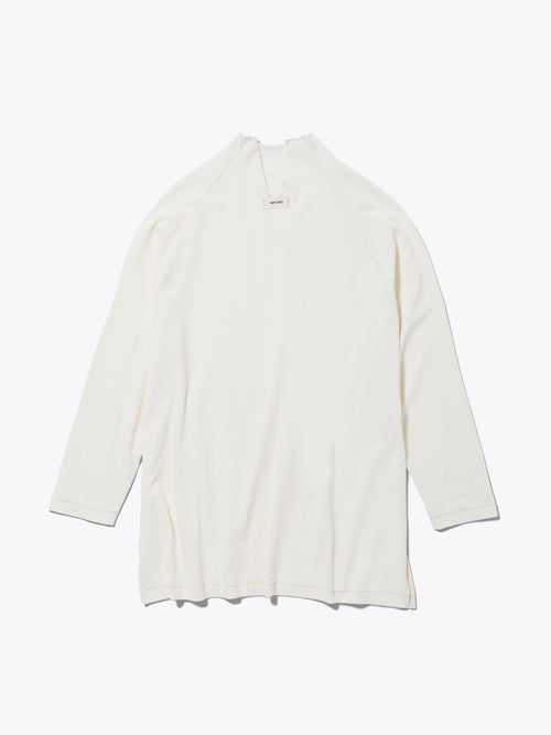 BAGGY HI NECK L/S TEE COTTON JERSEY AM-C0502